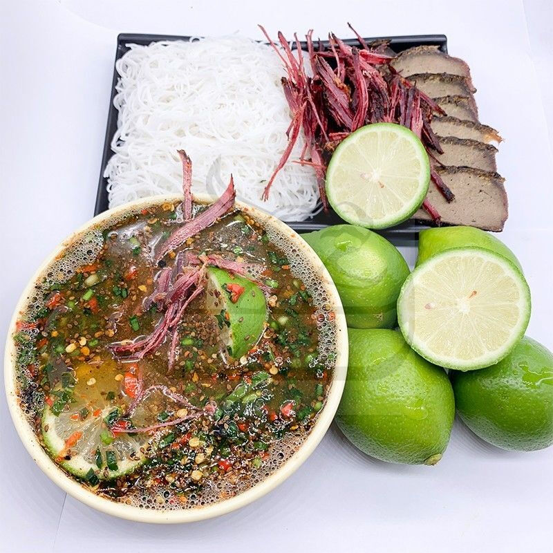 宜享健康撒撇米线腾冲 芒市 版纳傣族特色云南特产全空运米线夏日清爽