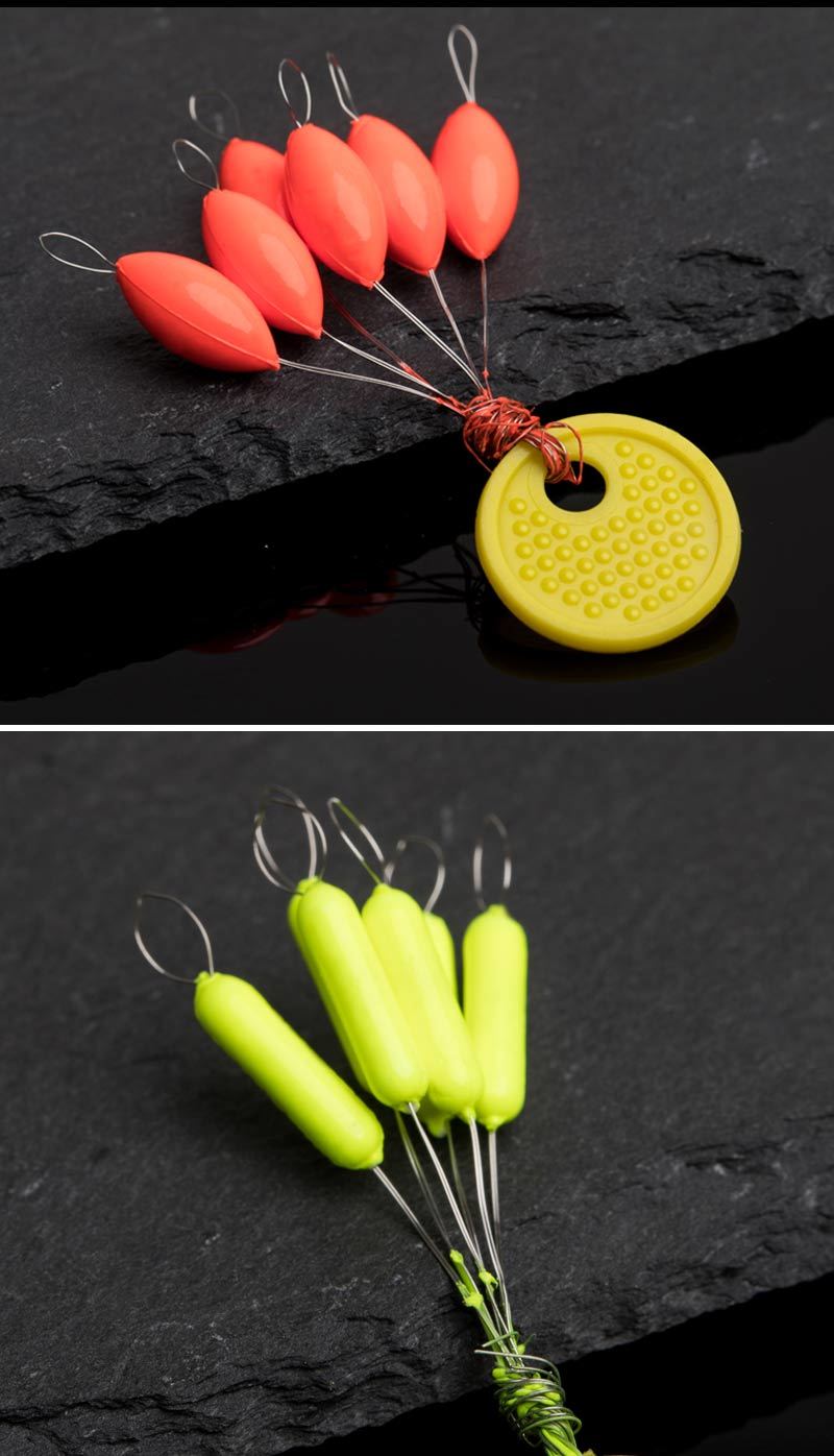 七星漂豆漂高灵敏度鱼漂散装传统7星漂鱼浮漂大号浮子圆柱形豆套装渔