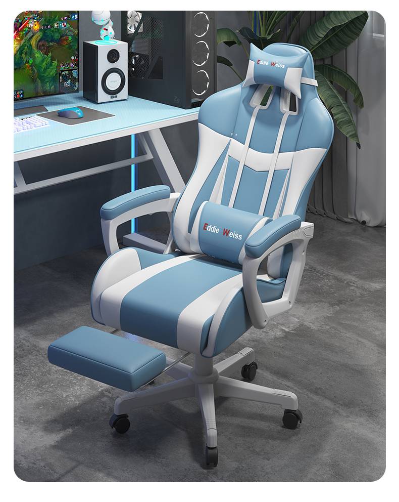 电竞椅电脑椅家用可躺学生主播游戏座椅办公椅靠背舒适久坐网红椅