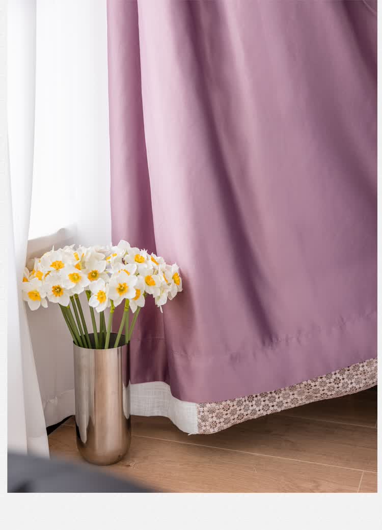 金妃窗帘衬布遮光窗帘内衬全遮光窗帘里衬卧室隔热防晒飘窗酒店遮阳布