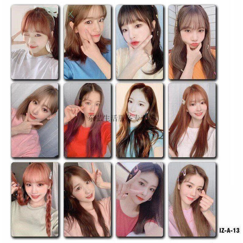 izone 专辑韩国女团izone周边小卡 照片卡应援卡钱包卡装饰套卡自制