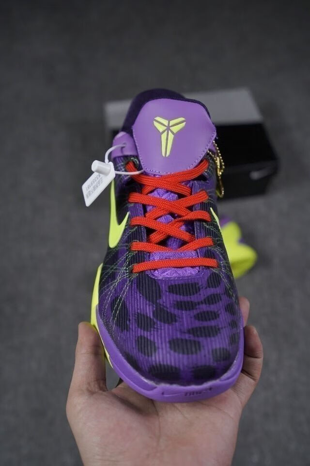 莆田纯原款科比7代奥运版篮球鞋黑黄 红白龙黑月kobe6 复活节zk7 zoom