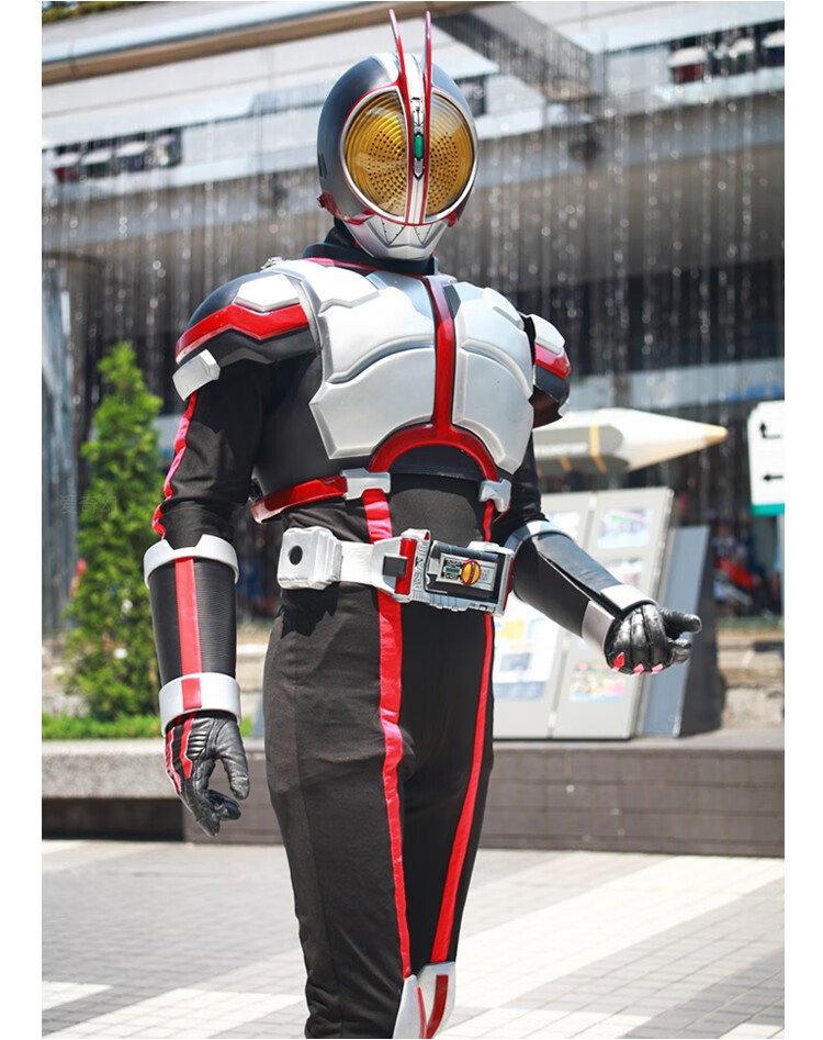 假面骑士皮套555可穿戴faiz全身盔甲头盔diy手工eva模型cos道具 天帝