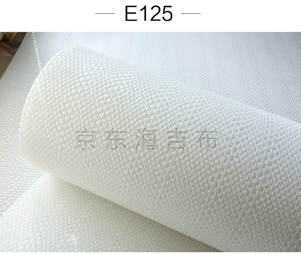海吉布hgt海基布玻纤壁布抗墙裂石英纤维壁布墙基布e133一卷50平米