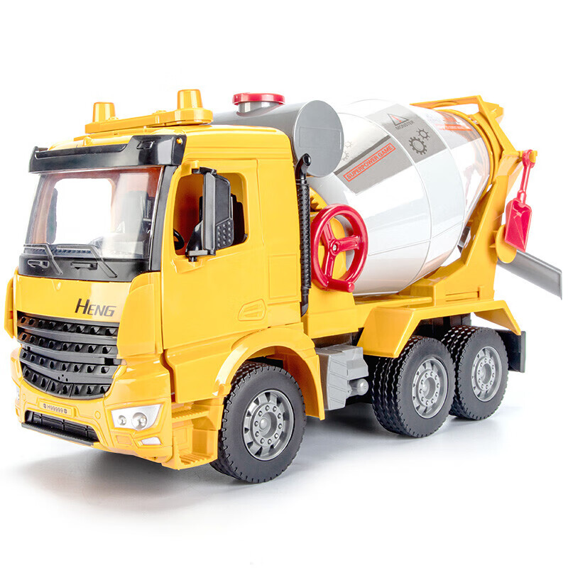 儿童搅拌机玩具大号男孩套装混凝土水泥罐车仿模型加大号搅拌车灯光