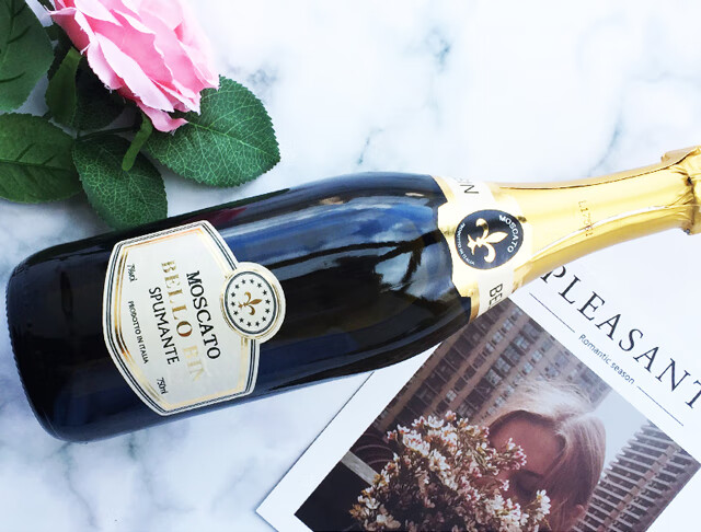 意大利原瓶进口果味甜酒皮埃蒙特靓槟莫斯卡托moscato起泡酒750ml6