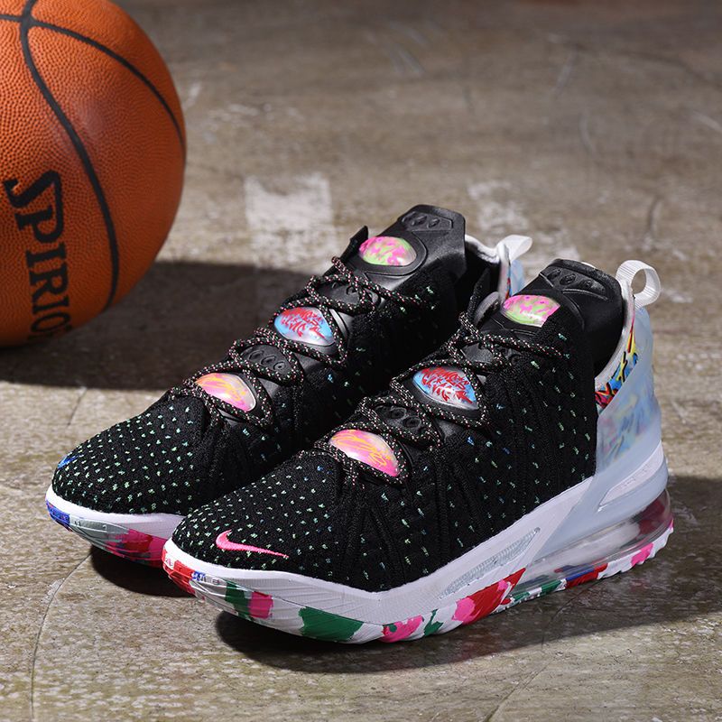 耐克(nike)詹姆斯18代男子气垫篮球鞋运动鞋实战水泥地运动鞋詹姆斯