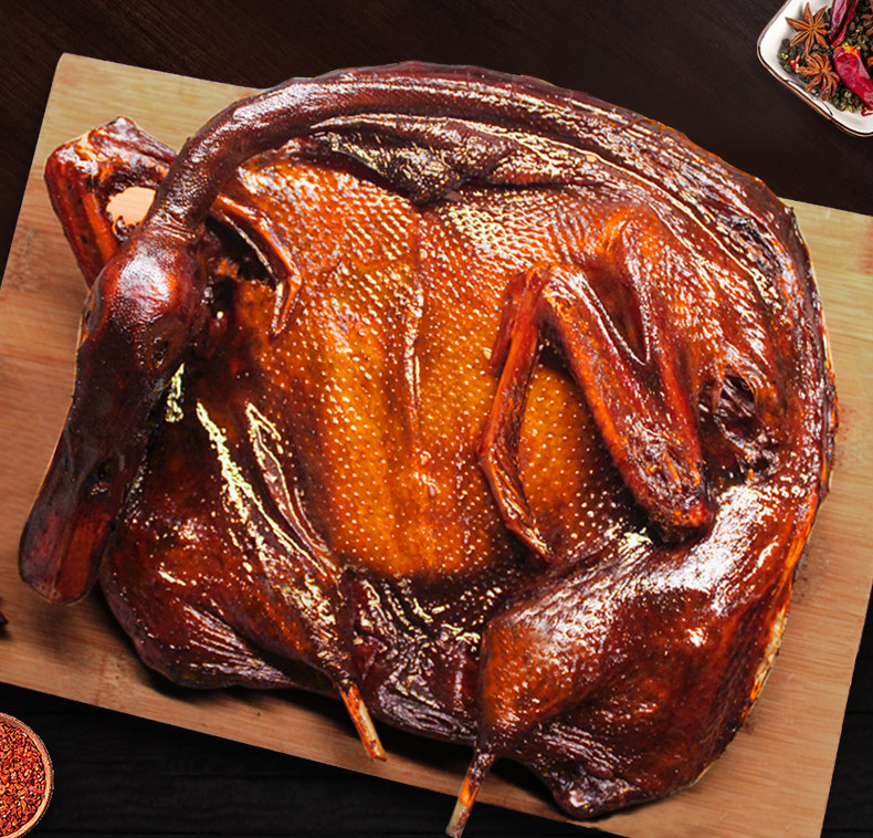 章鸭子酱板鸭湖南特产整只甄选酱板鸭300g