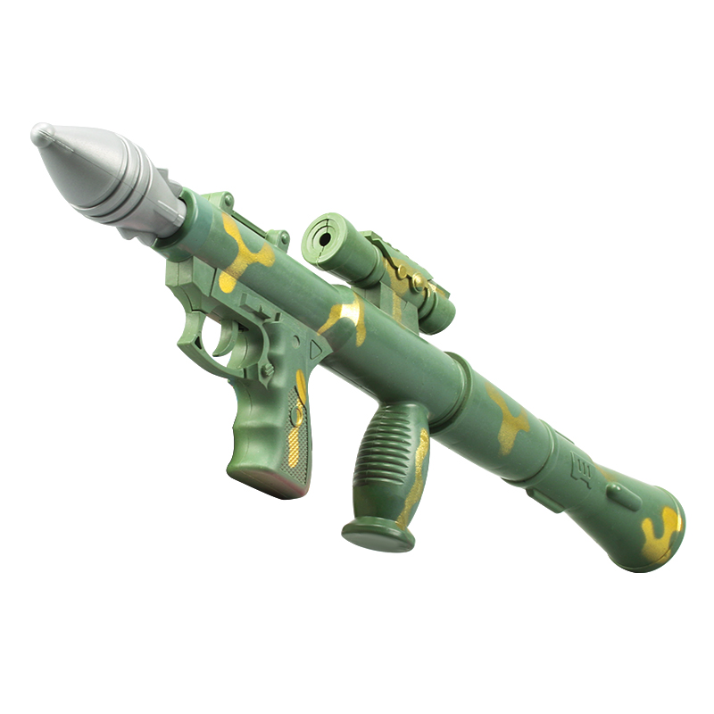 玩具rpg火箭炮模型男孩吃鸡大炮筒可发射导弹趣味迫击炮新礼物定迷彩