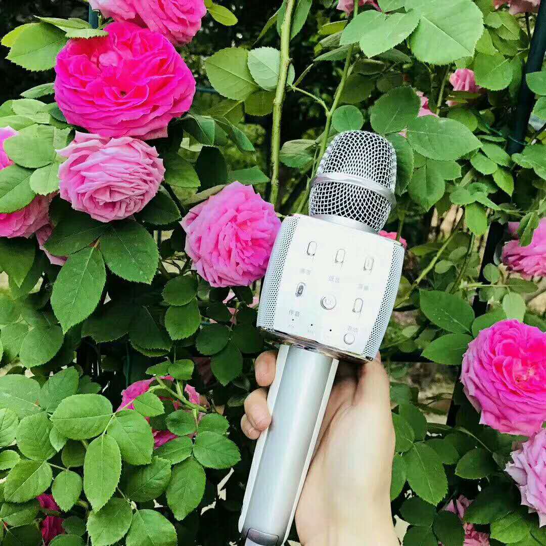 hpp全能联盟声卡麦克风杨娇全民手机k歌神器直播蓝牙无线话筒一体