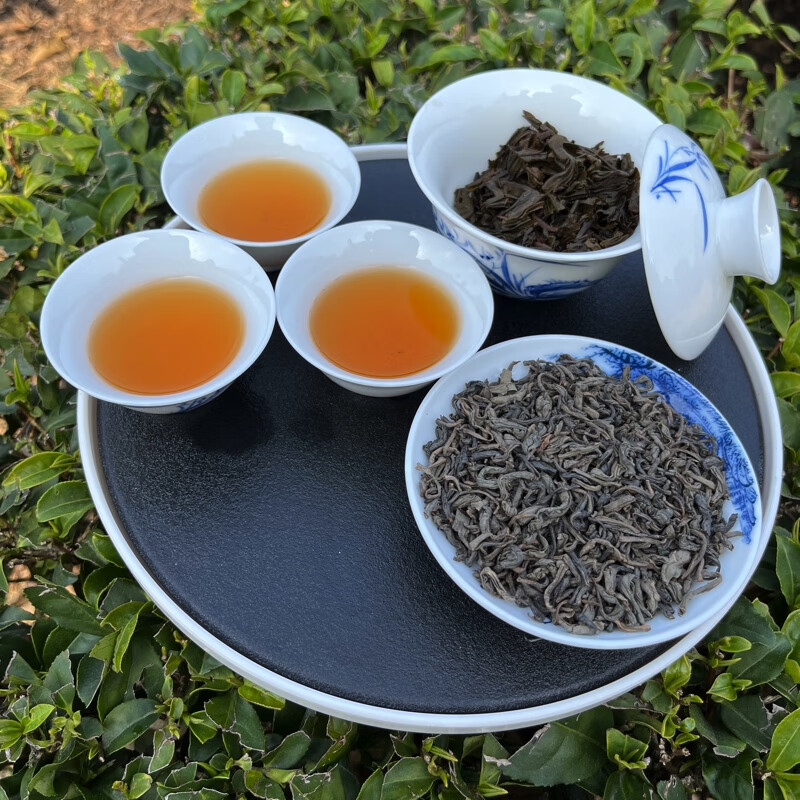 揭阳高山炒茶芯潮汕大洋炒茶 广东浓香型春茶绿茶揭西大洋炒茶 轻火清香特级500克