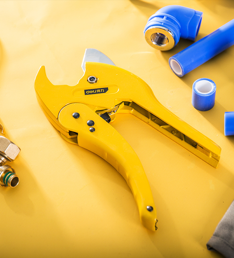 得力(deli) pvc管子割刀 快剪ppr水管剪刀专业工具管刀切管神器线槽管