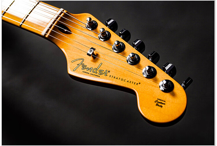 fender新美专吉他2代professionaliistrat电吉他定制st迈阿密蓝玫瑰木