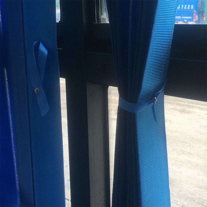 适用于金龙宇通公交车客车校车折叠遮阳窗帘旅游大巴防晒帘阳台用防晒