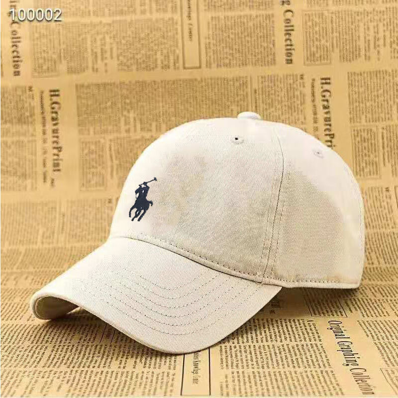 保罗经典小马标polo帽子棒球帽新款休闲男女鸭舌帽春秋冬季水洗纯棉