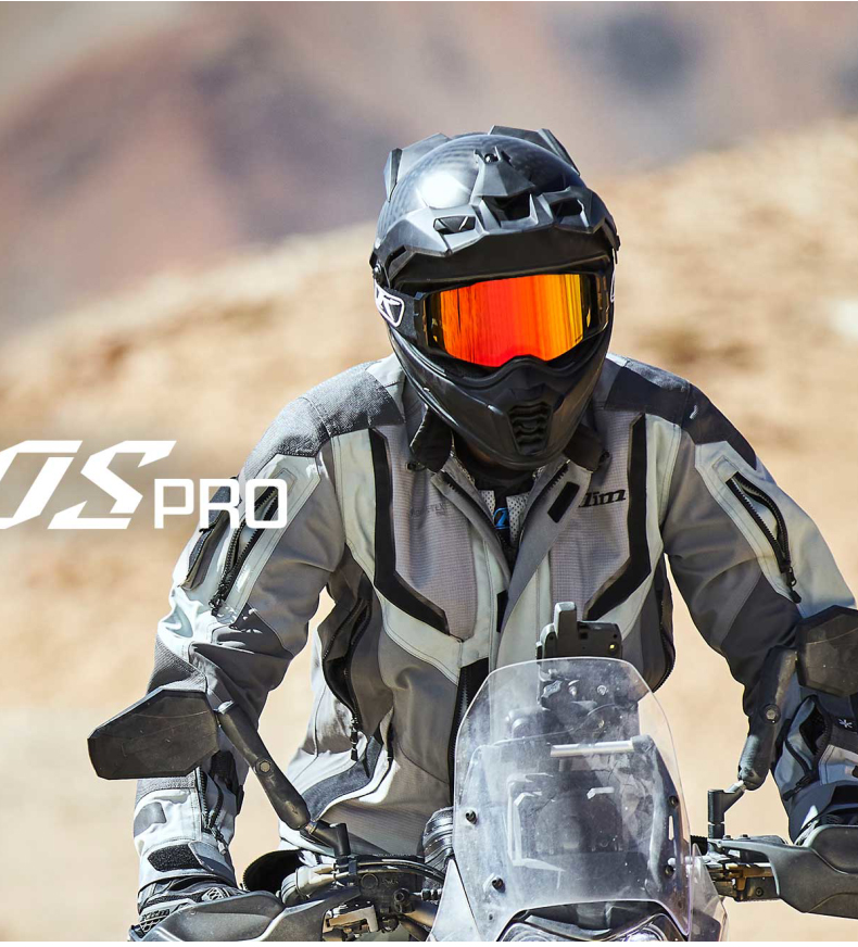 klim探索pro碳纤维拉力头盔 远途摩旅拉力全盔四季进口 tk1200揭面盔