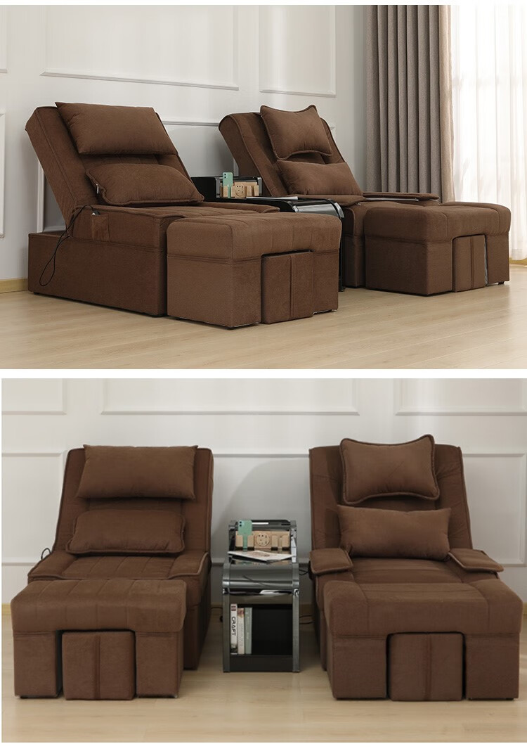 电动沙发床 智能沙发足疗足浴沙发电动躺椅沐足泡脚沙发采耳按摩床