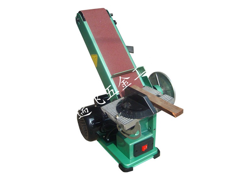 砂带机915平面立式多功能木工金属diy抛光机小型砂带机 铜350w/220v