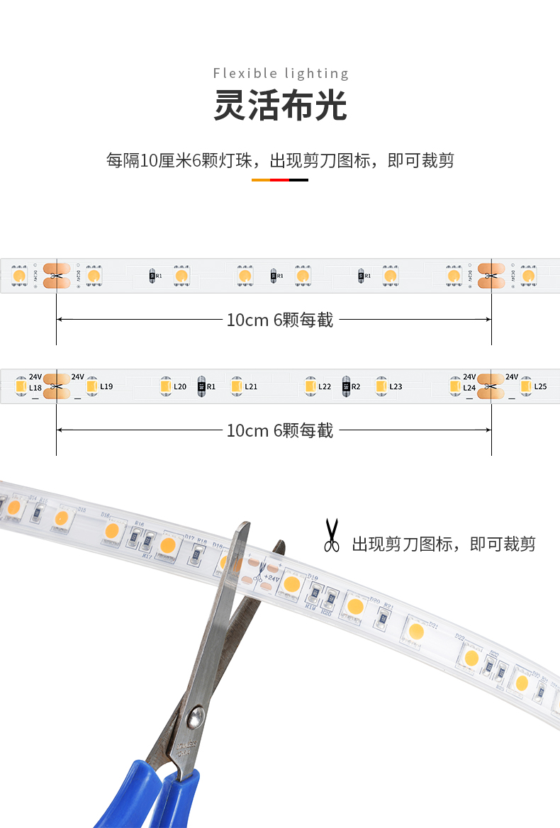 吊顶反光灯带尺寸图解图片