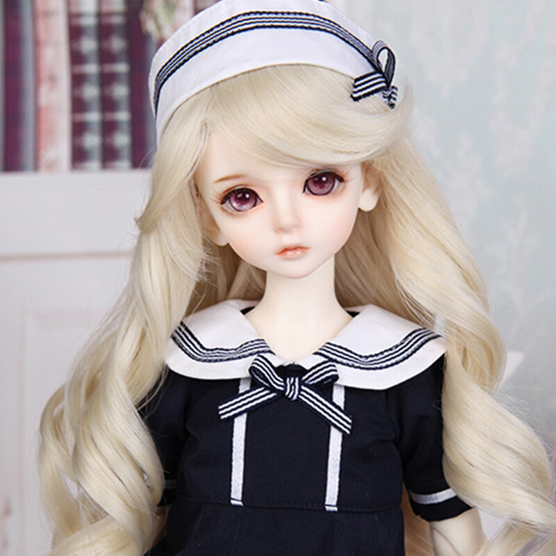 定制新套装bjd娃娃男娃b娃娃sd娃娃14娃娃bory男女可选藏青情侣装关节