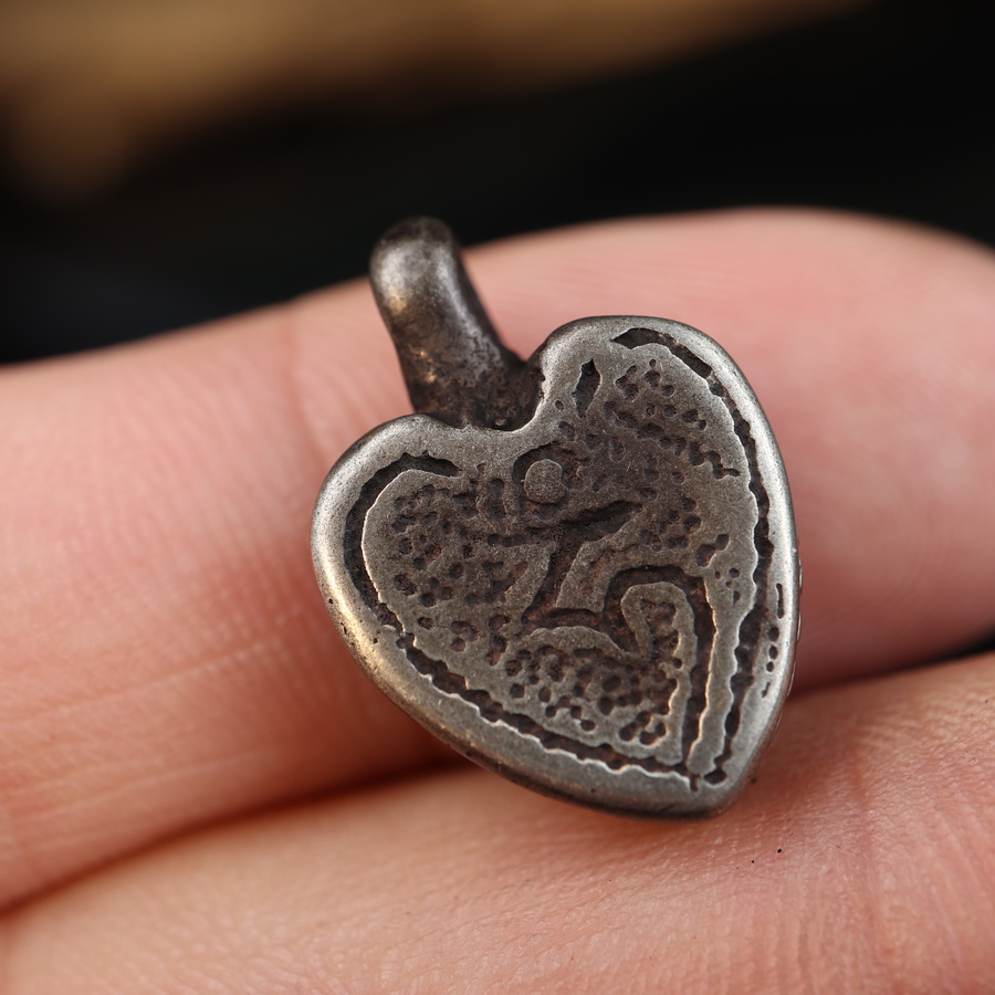 梵隅藏式天铁托甲工艺佛珠真言卡子配饰卡子侧挂