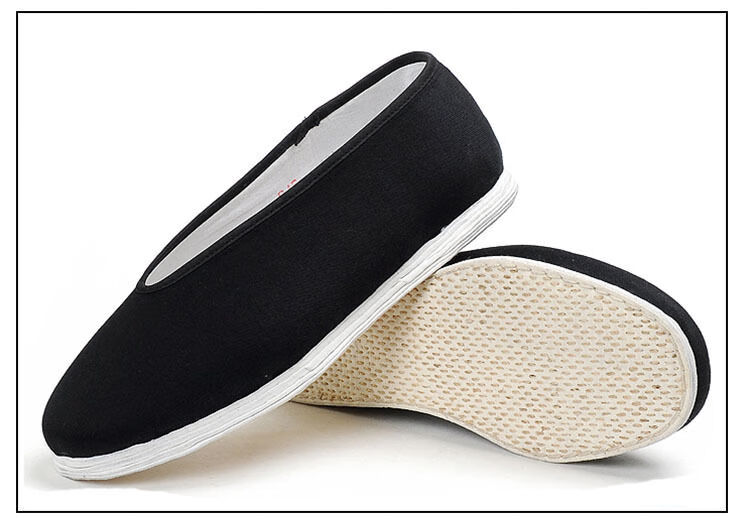 布鞋传统麻绳纳底僧鞋中老年老头鞋男式单鞋 纯布底圆口【半贴牛筋垫