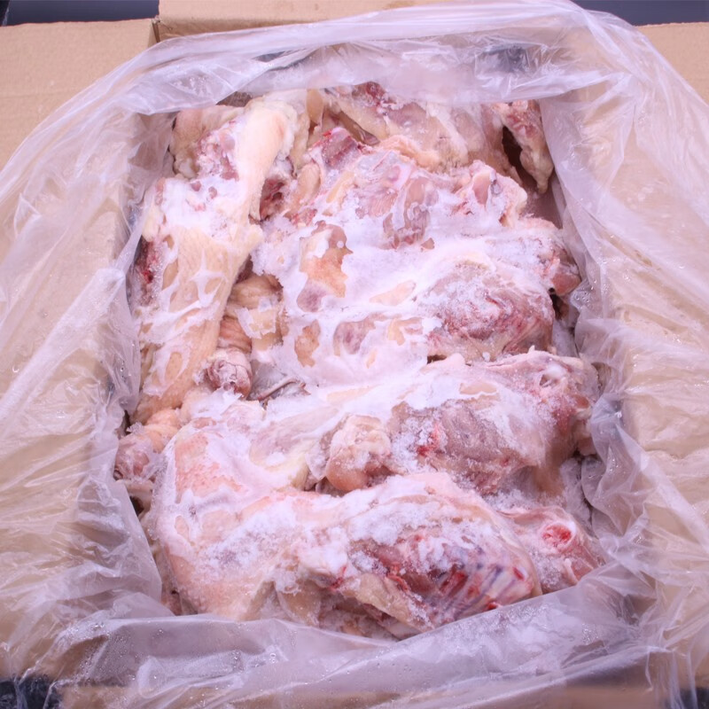 维桑 生鲜鸡骨架 鸡架 鸡壳 冷冻带脖鸡架 鸡骨高汤架骨 净重13.6斤