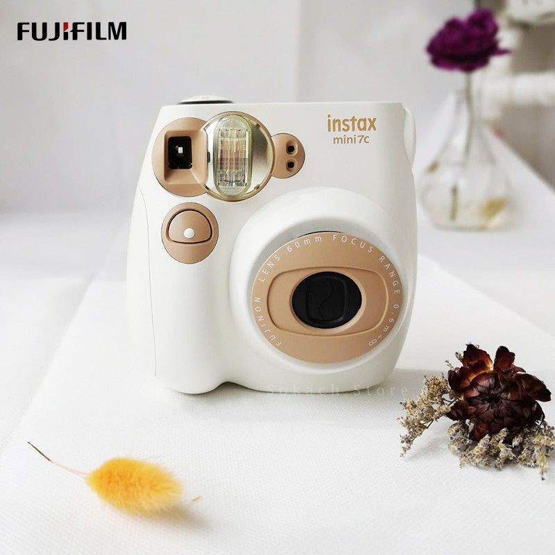 富士fujifilminstaxmini7c拍立得一次成像即时相机自动对焦傻瓜相机