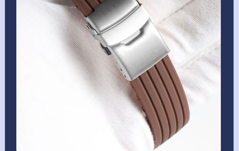 泰格豪雅表带适用泰格豪雅tag heuer竞潜f1橡胶带防水汗男橡胶手表带