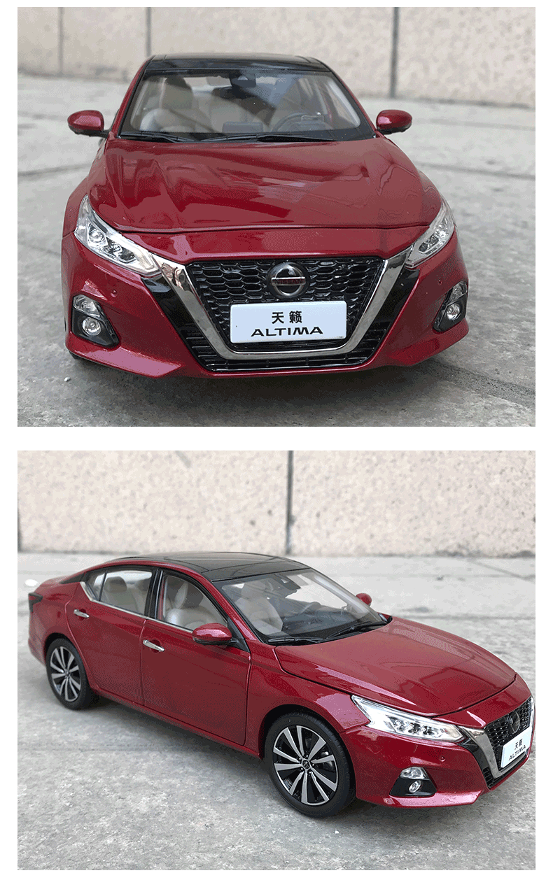 1:18原厂汽车模型 东风日产尼桑全新一代天籁 新轩逸 阳光 颐达 玛驰
