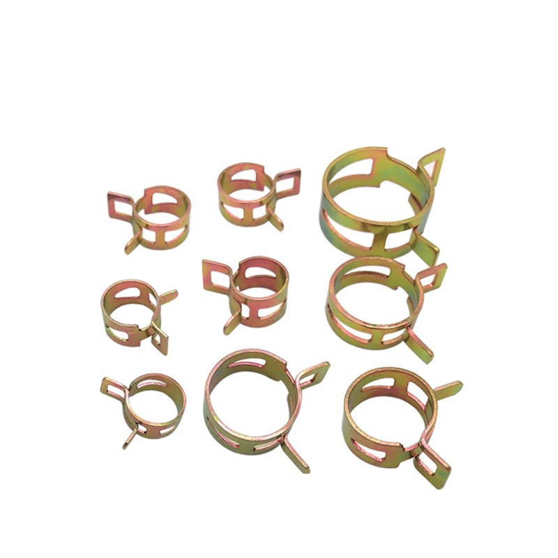 弹簧卡箍日式卡箍锰钢卡子油管管卡钢带皮弹性环箍卡簧卡箍胶管夹管