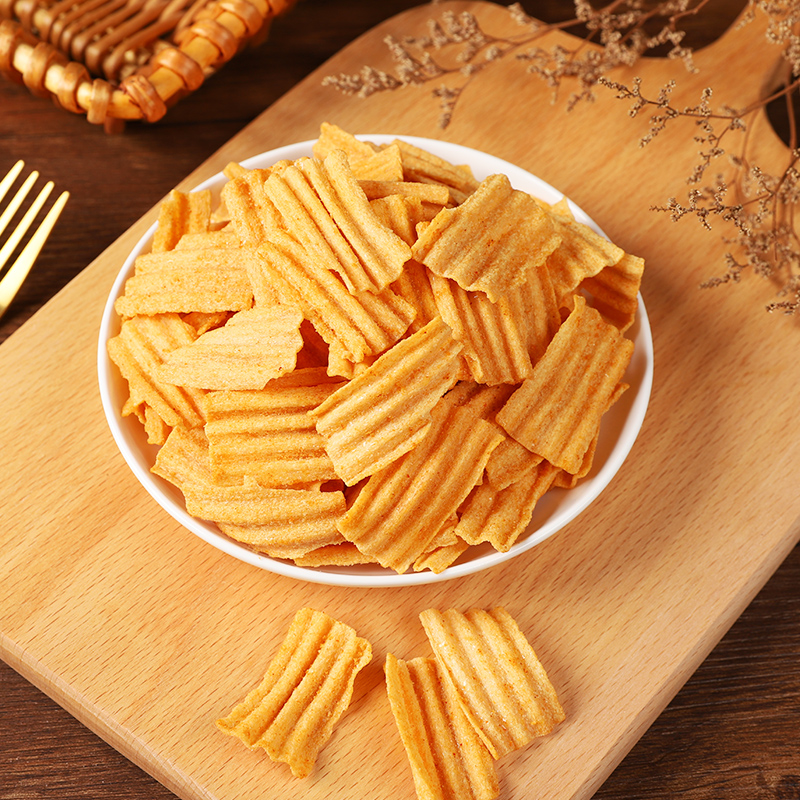 大波浪薯片100包黑椒牛排膨化网红休闲食小吃 大波浪薯片100包【图片