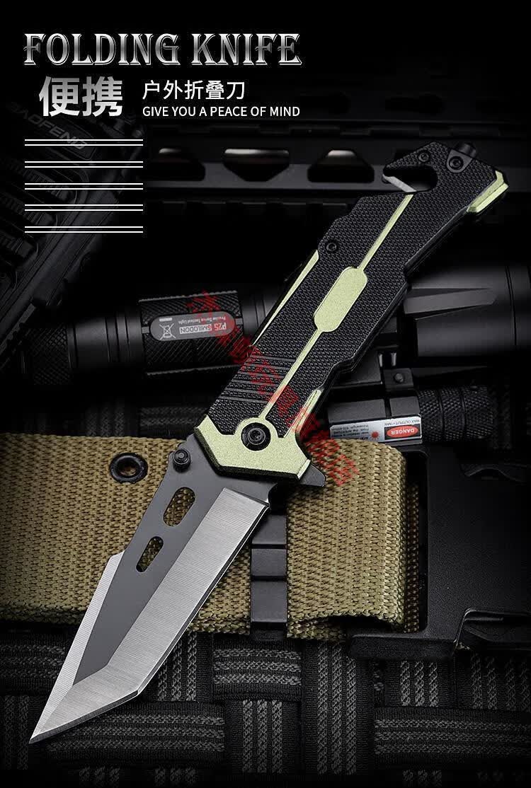 匕手 刀具战术高硬度折叠刀野外求生锋利军刀多功能小刀户外防身折刀