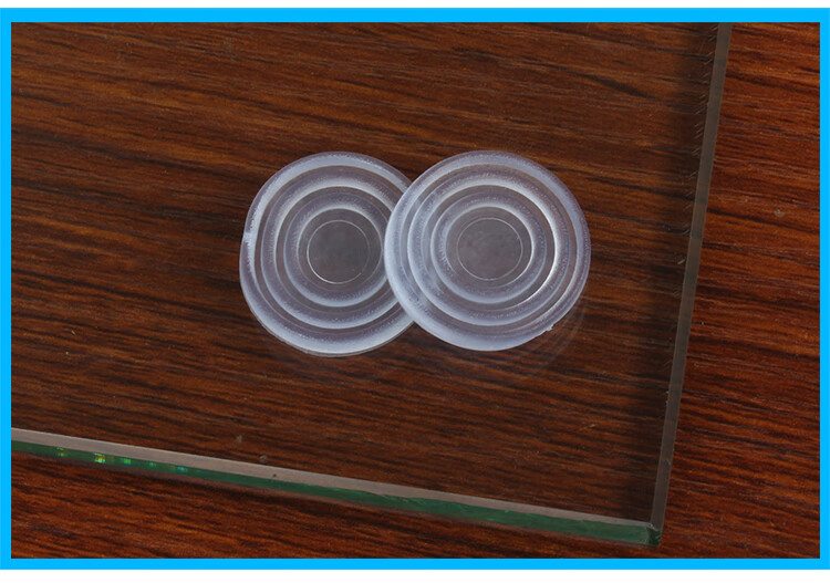 标沐 家具玻璃垫防滑垫茶几垫片餐桌玻璃防滑钢化玻璃桌面透明玻璃