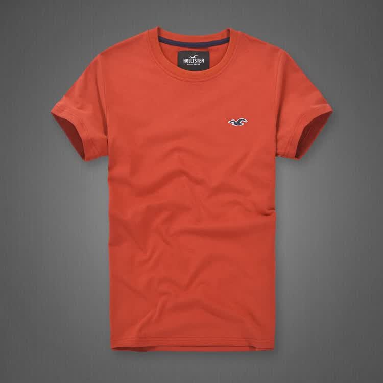hollister品牌特价海鸥2022年夏季新款男装短袖t恤afhco修身圆领棉质