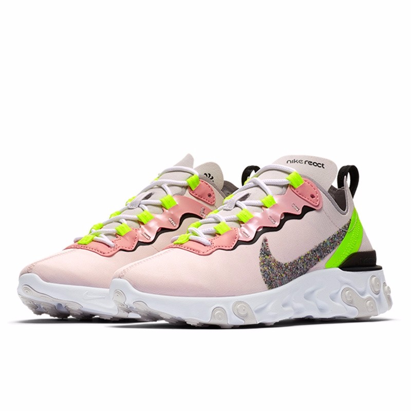 耐克(nike)女鞋 react element 55轻便透气减震运动鞋cn2570-141 cz