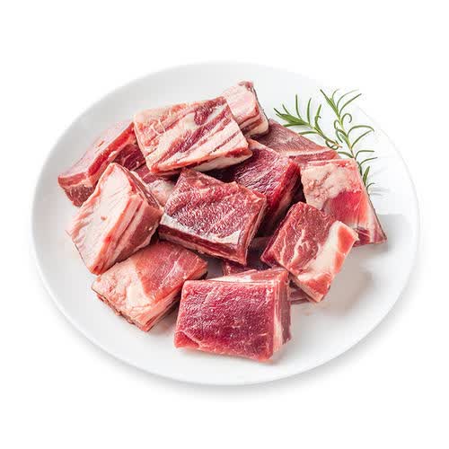 牛肋排块 3斤 牛棒骨 牛排块 牛肉 牛蝎子 牛脊骨 整根切段牛棒骨(3斤