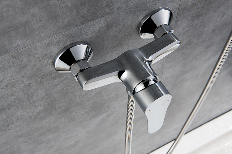 花洒淋浴花洒家用洗澡挂墙式混合龙头混水阀套装k7685t4cpk7685t4cp带