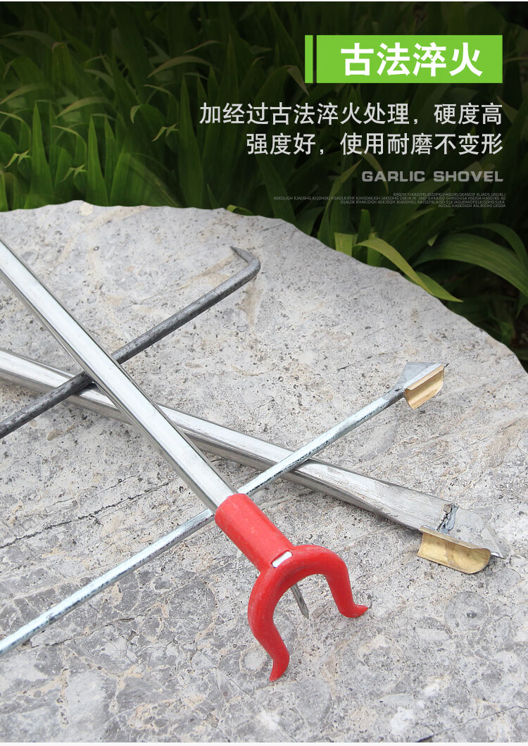 ddwj蒜薹收割工具蒜薹刀扎蒜苔工具蒜苔针大蒜地膜抠眼抠孔抽蒜苔刀 1