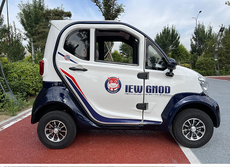 新款东威q5四轮电动车成人锂电池全封闭代步新能源汽车小型手把式手