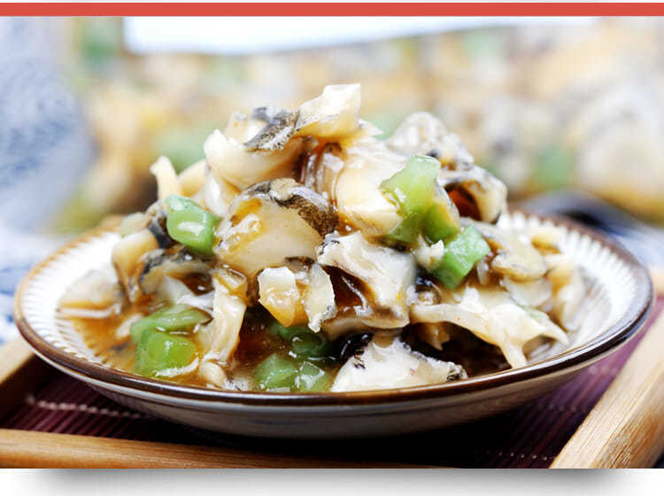 好渔郎 300g 芥末螺片即食海螺肉大连海鲜特产冷冻海产品海螺肉日料