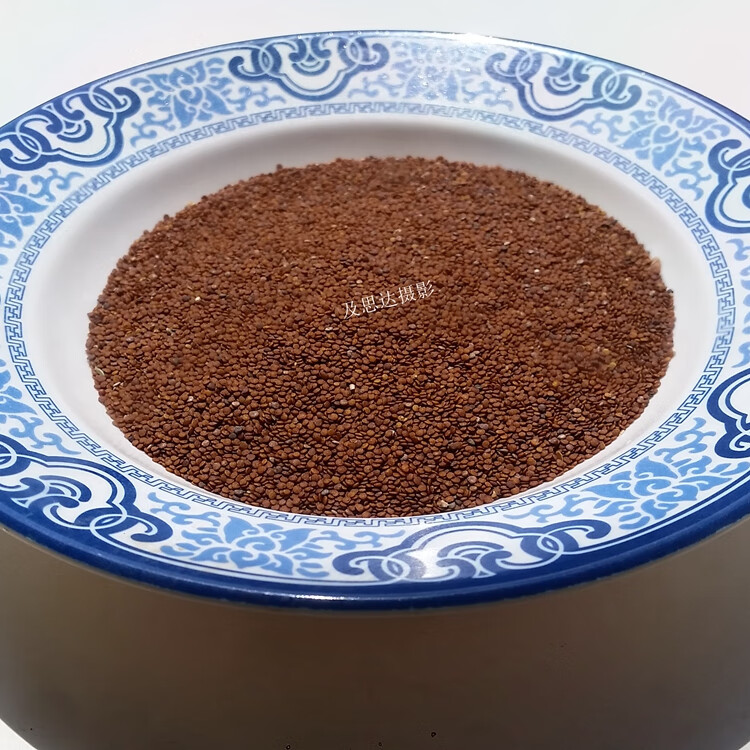 湖北馆 老家的石花籽 做石花粉的原料 手搓冰粉原料 应城石花凉粉 城