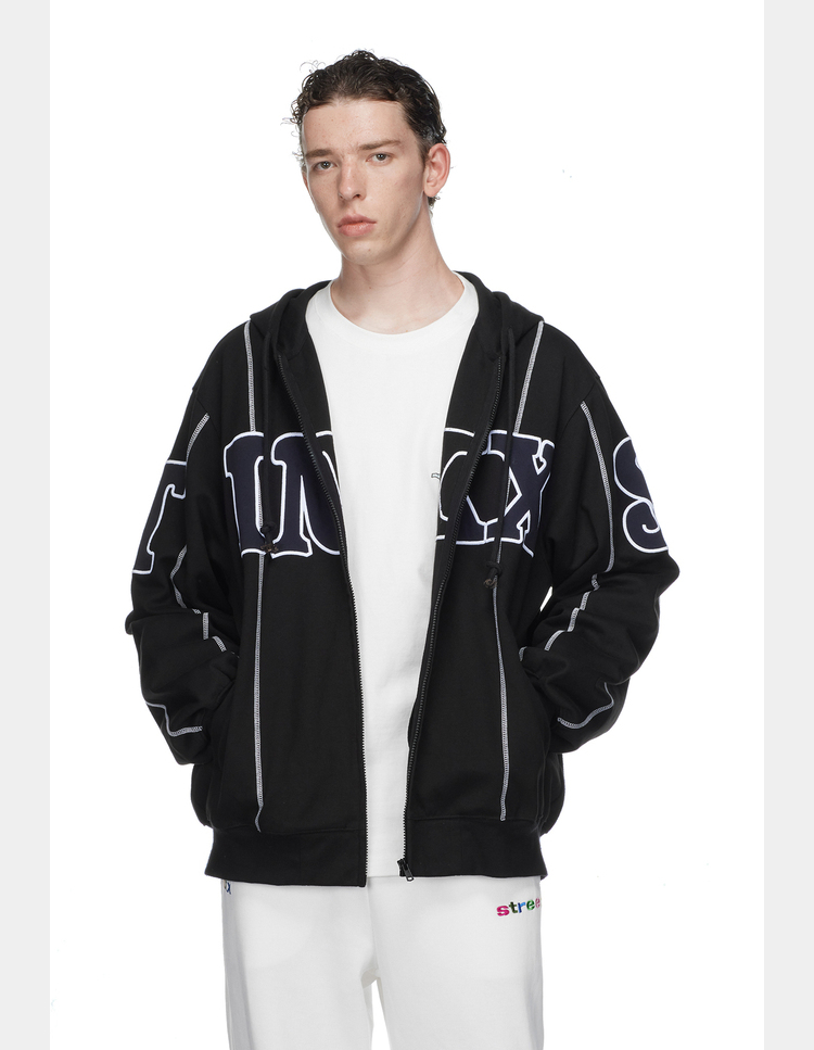 英克斯(inxx) 【inxx street】nirvana系列潮牌情侣开衫卫衣男女同款