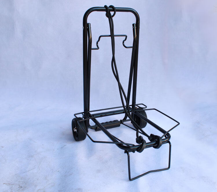 小拉车折叠家用搬运拖车小号手拉车小拖车折叠拉杆车行李车便携购物车