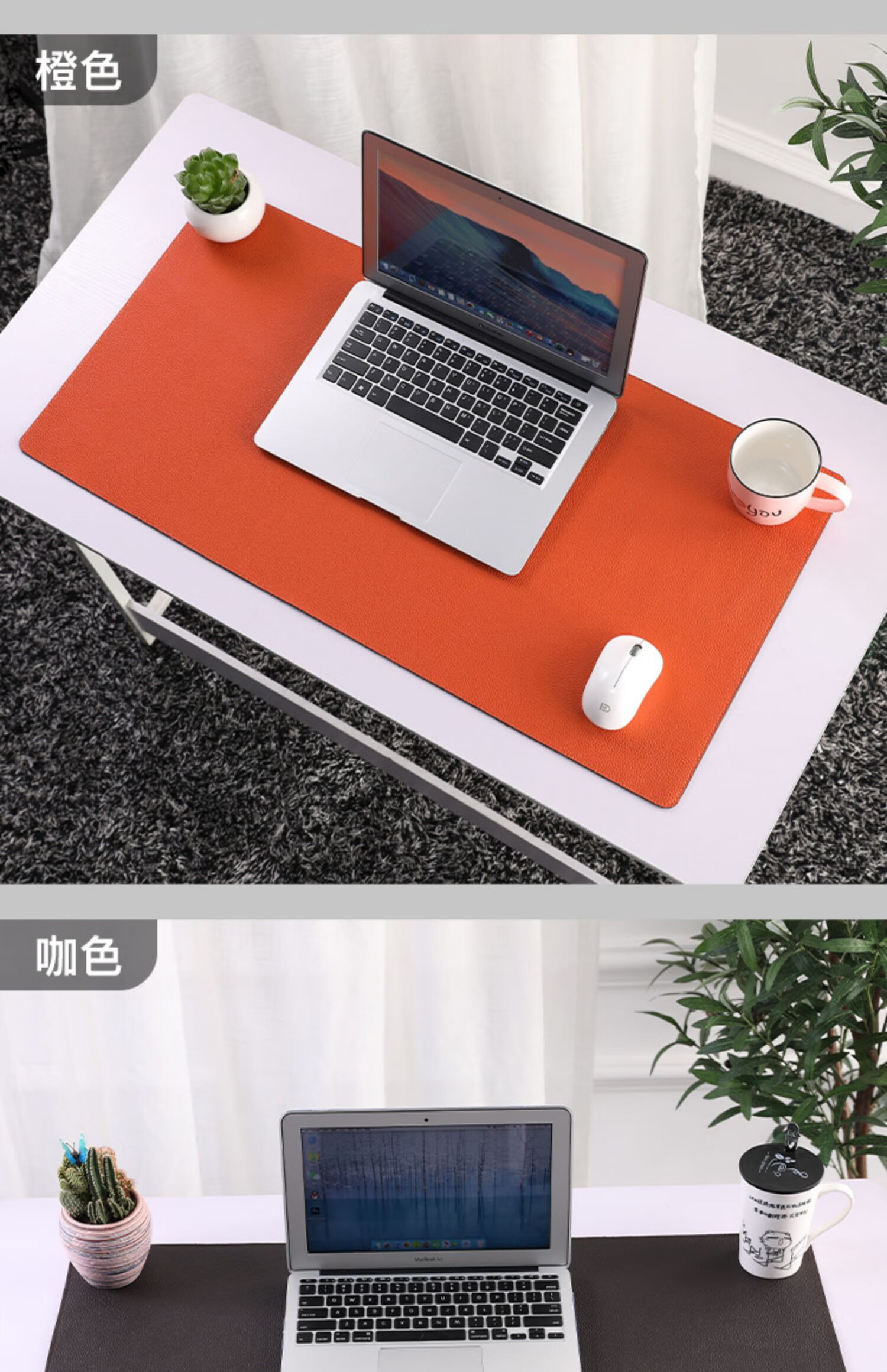 nianjie真皮桌垫超大老板办公室桌面垫子头层牛皮电脑