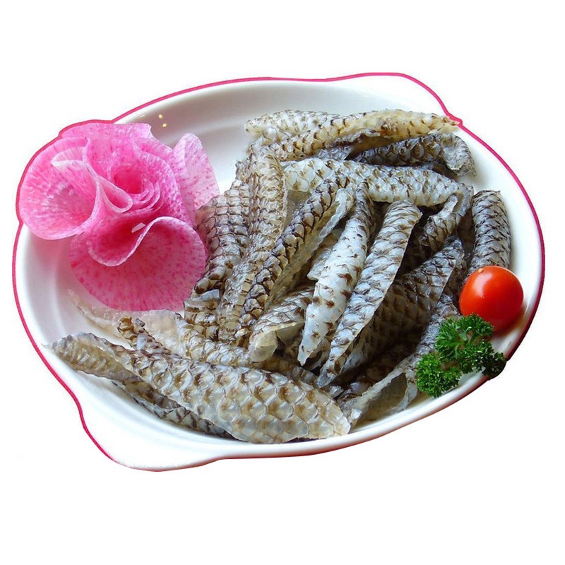 源外园 鱼皮 生鲜黑鱼皮 新鲜鱼皮 微湖水发鱼皮 凉拌火锅鱼皮 2kg
