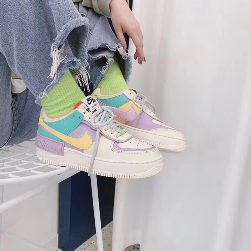 nike air force macaron stitching candy