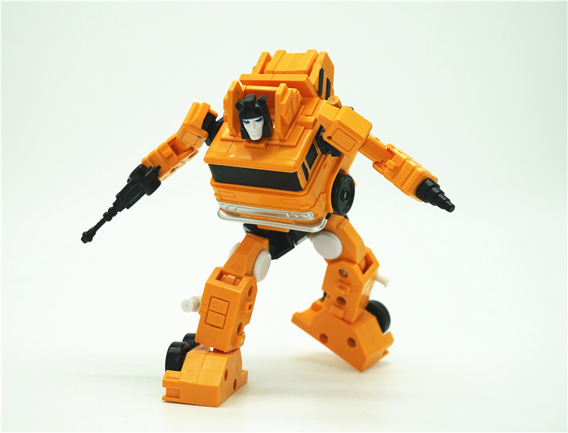 大力金刚变形金刚手办变形玩具口袋小比例汽车人ppt02消防车ppt03吊车