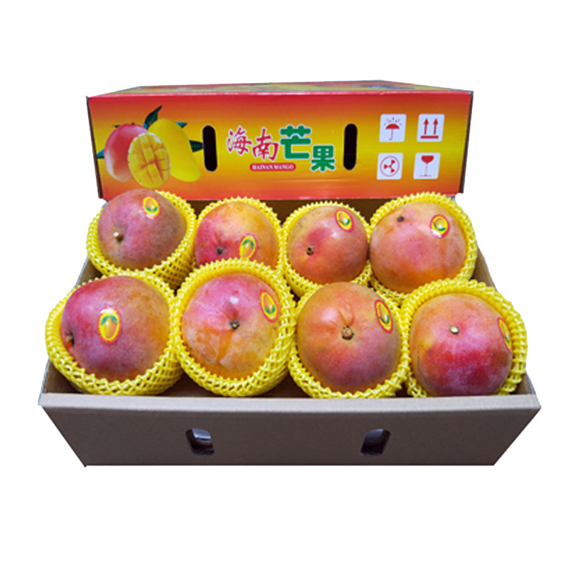 海南澳芒 三亚大芒果苹果芒当季现摘芒果4.