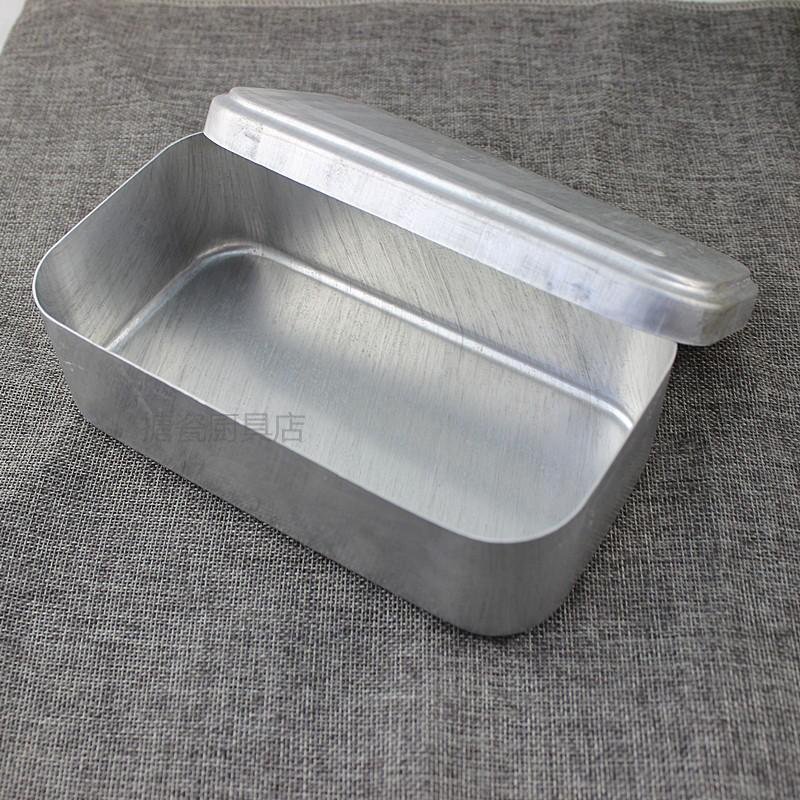 喜奇隆老式铝饭盒怀旧加厚大号实验室化验铝饭盒工具盒老式铝制饭盒